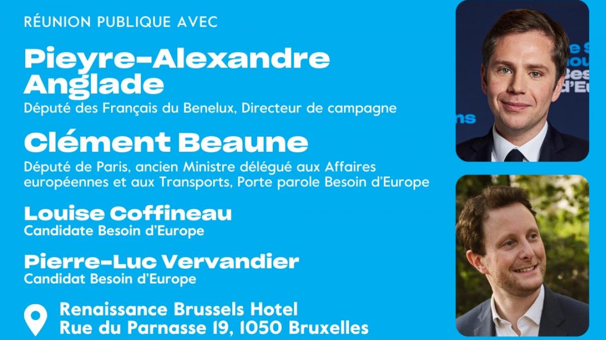 Invitation Bruxelles 6 juin 2024 18h30